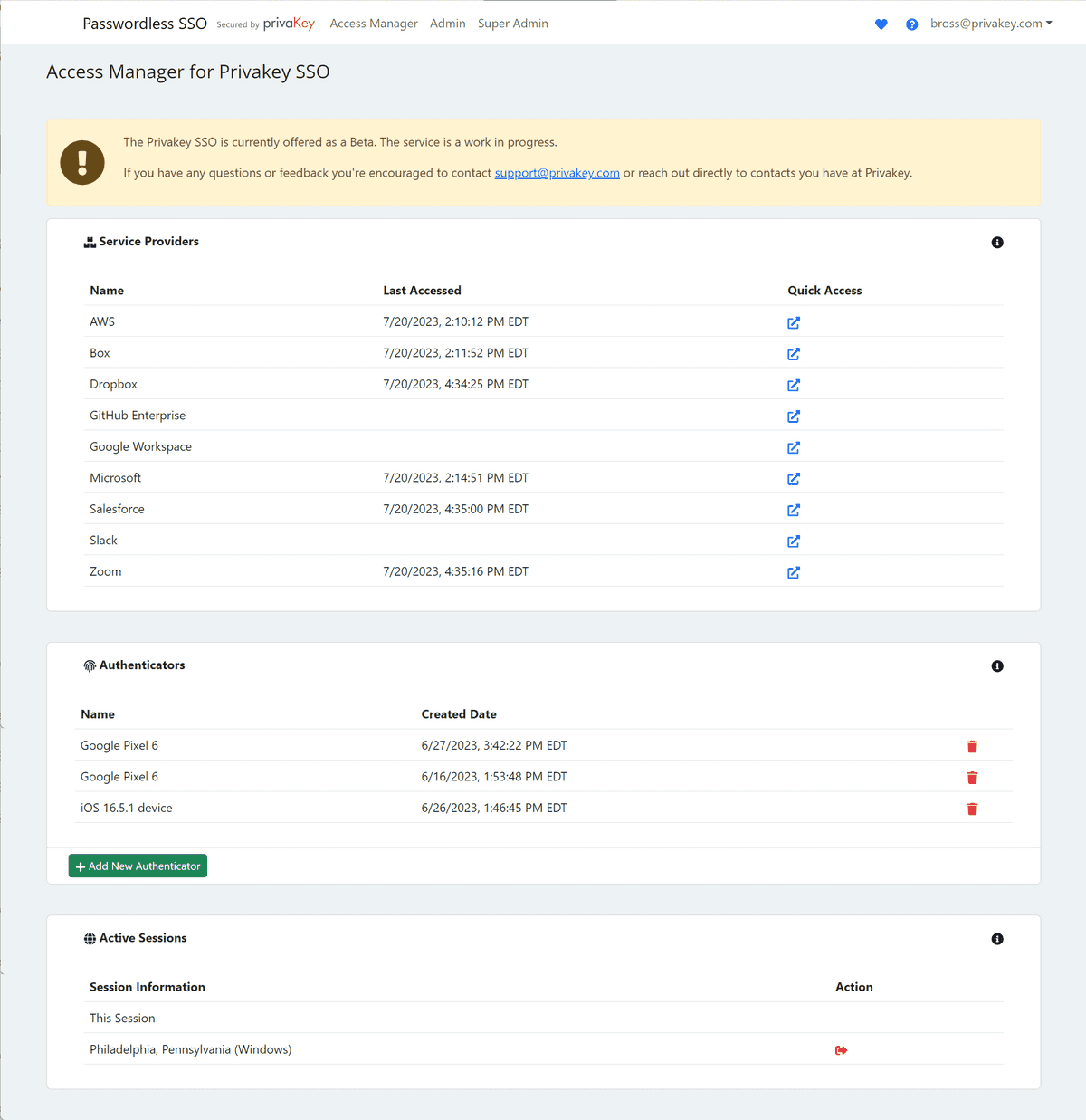 The Access Manager