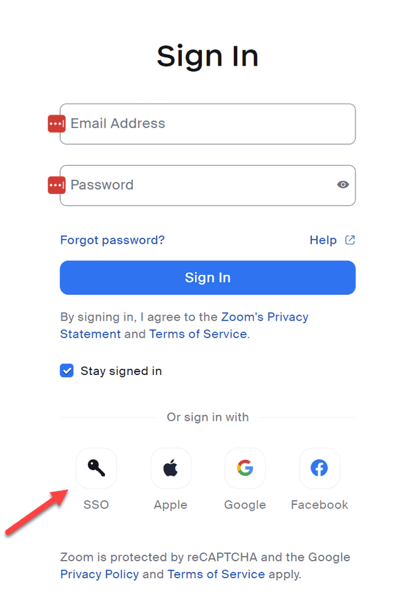 Zoom Login